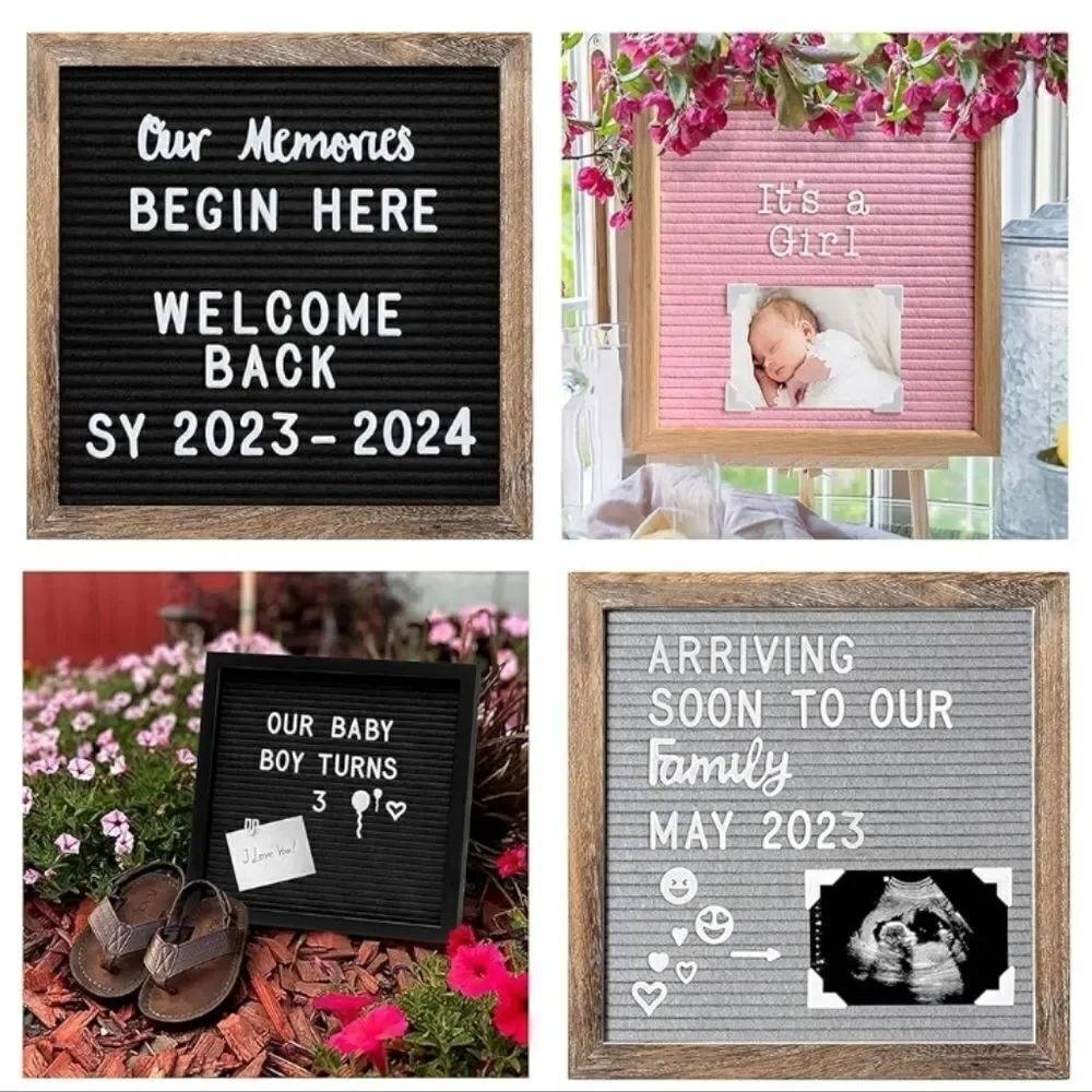 Letter Sign Board with Precut Letters Words Numbers - Picture 4 of 14
